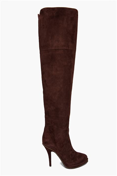 givenchy brown suede boots|givenchy boots women.